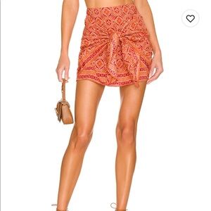 Free People Imogen Sarong Skirt